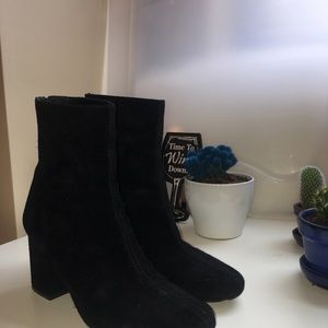 Free people black booties